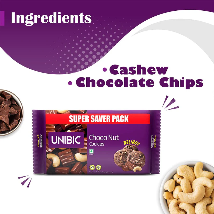Unibic Choco Nut Cookies - Image 3